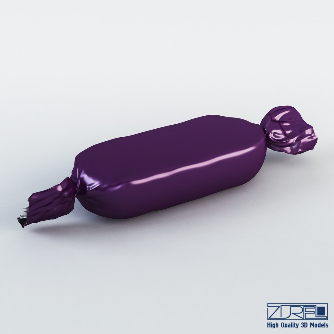 Candy Wrapper V 2 3d Max