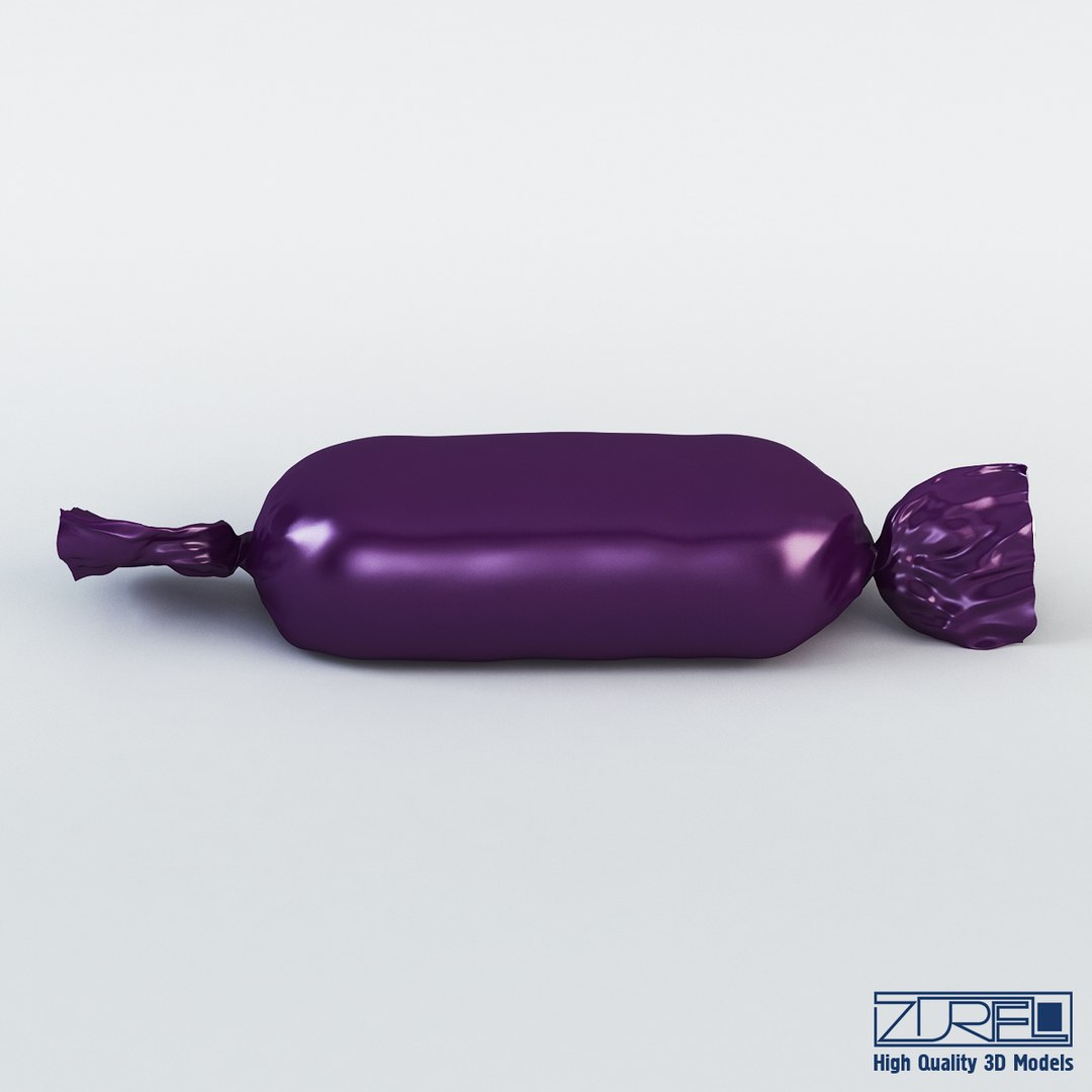 Candy Wrapper V 2 3d Max