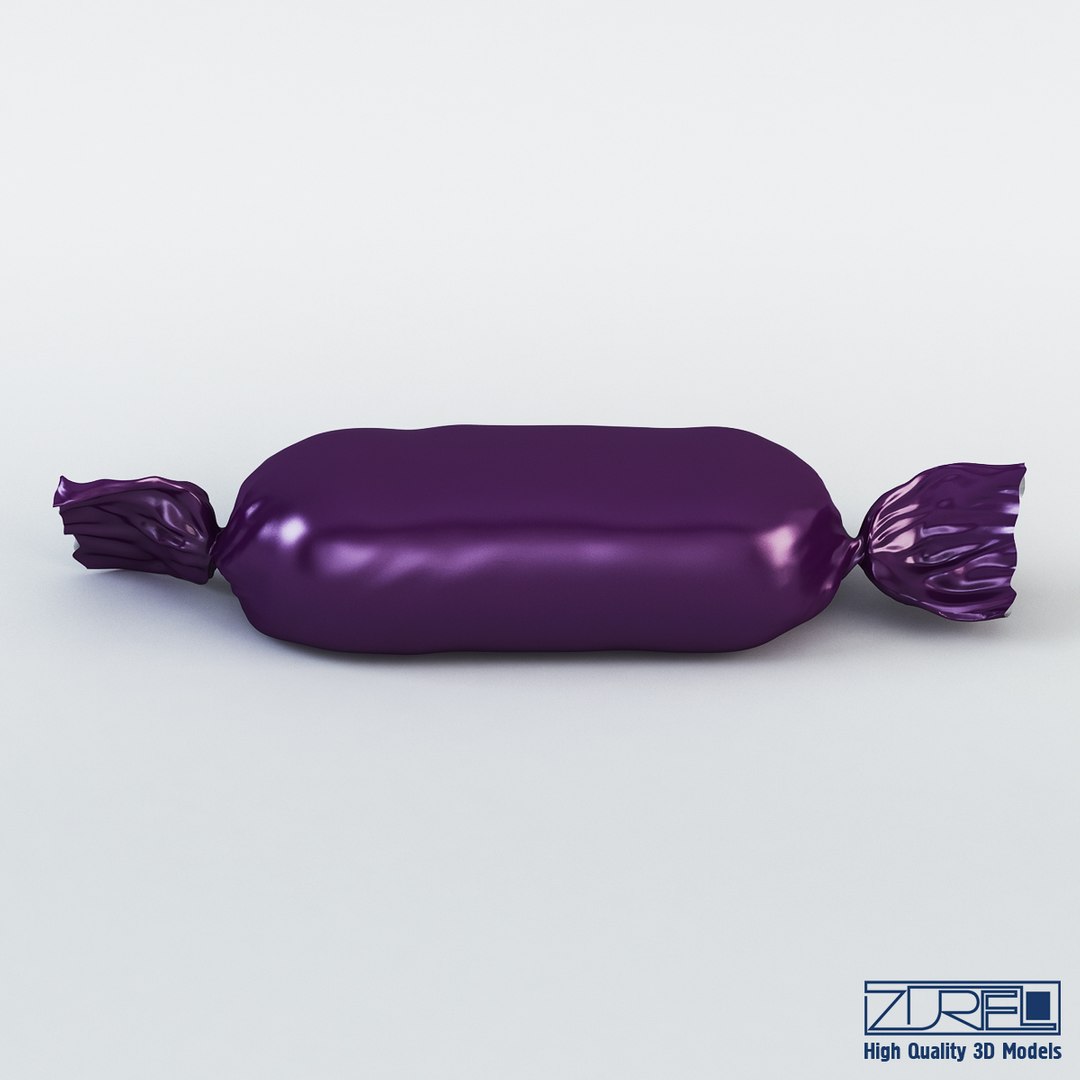 Candy Wrapper V 2 3d Max