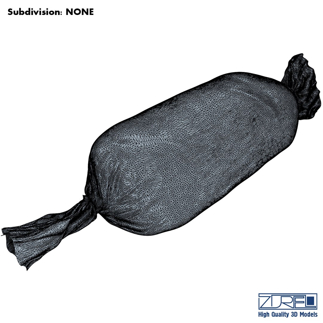 Candy Wrapper V 2 3d Max
