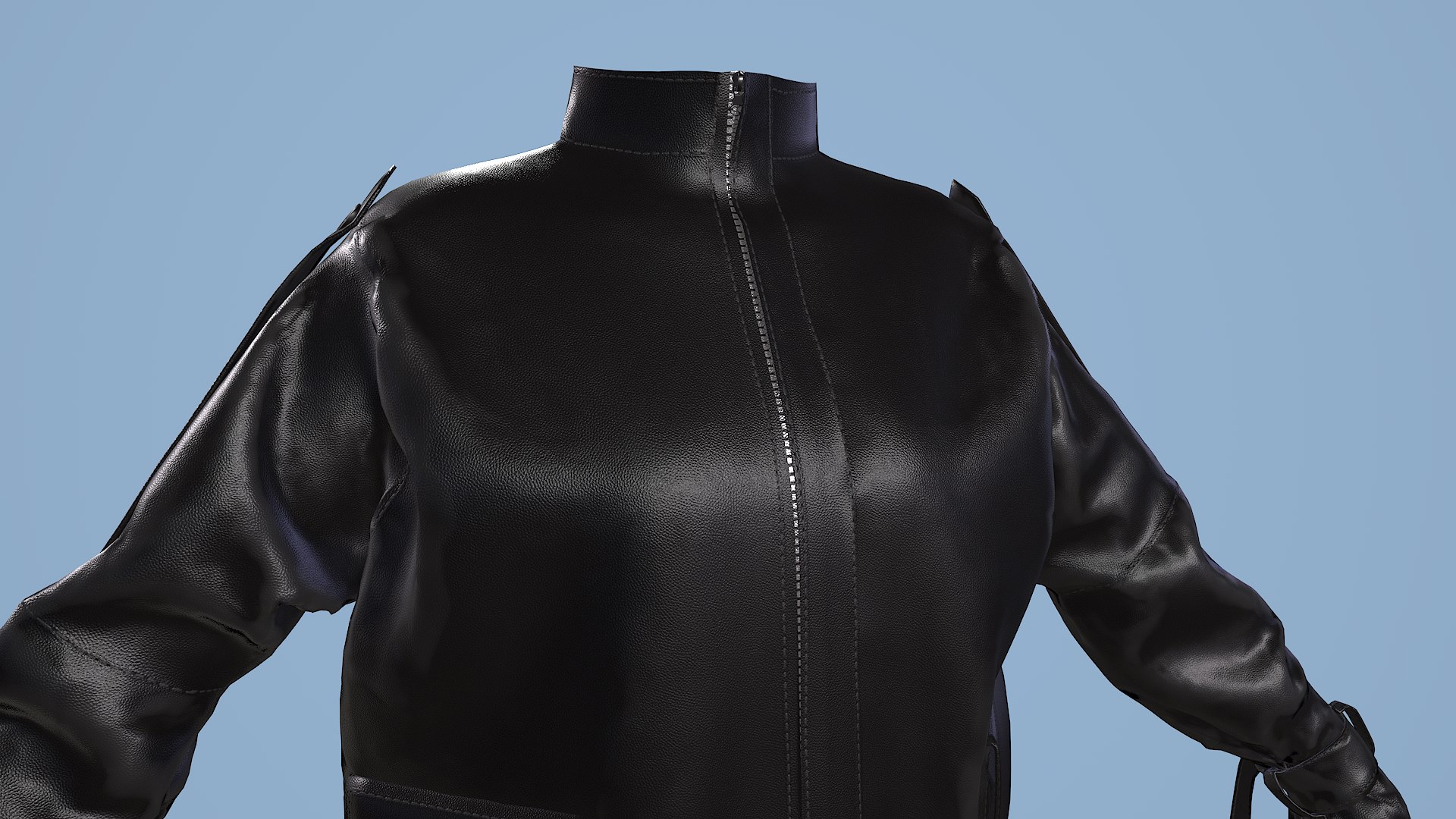 3D Black leather jacket with zipper https://p.turbosquid.com/ts-thumb/Ds/Q2ljEY/Ft/17/png/1657870458/1920x1080/fit_q87/b96fd6b3968ab8d245bc752383a7911b75a70741/17.jpg
