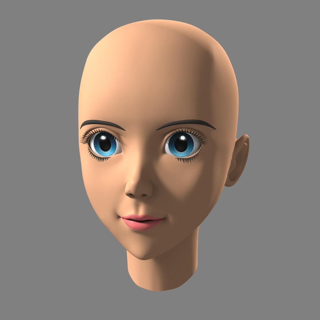 3D Anime Face and Head Modeling Tutorial MK IV  HD  video Dailymotion