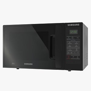 3d model microwave oven 3 samsung