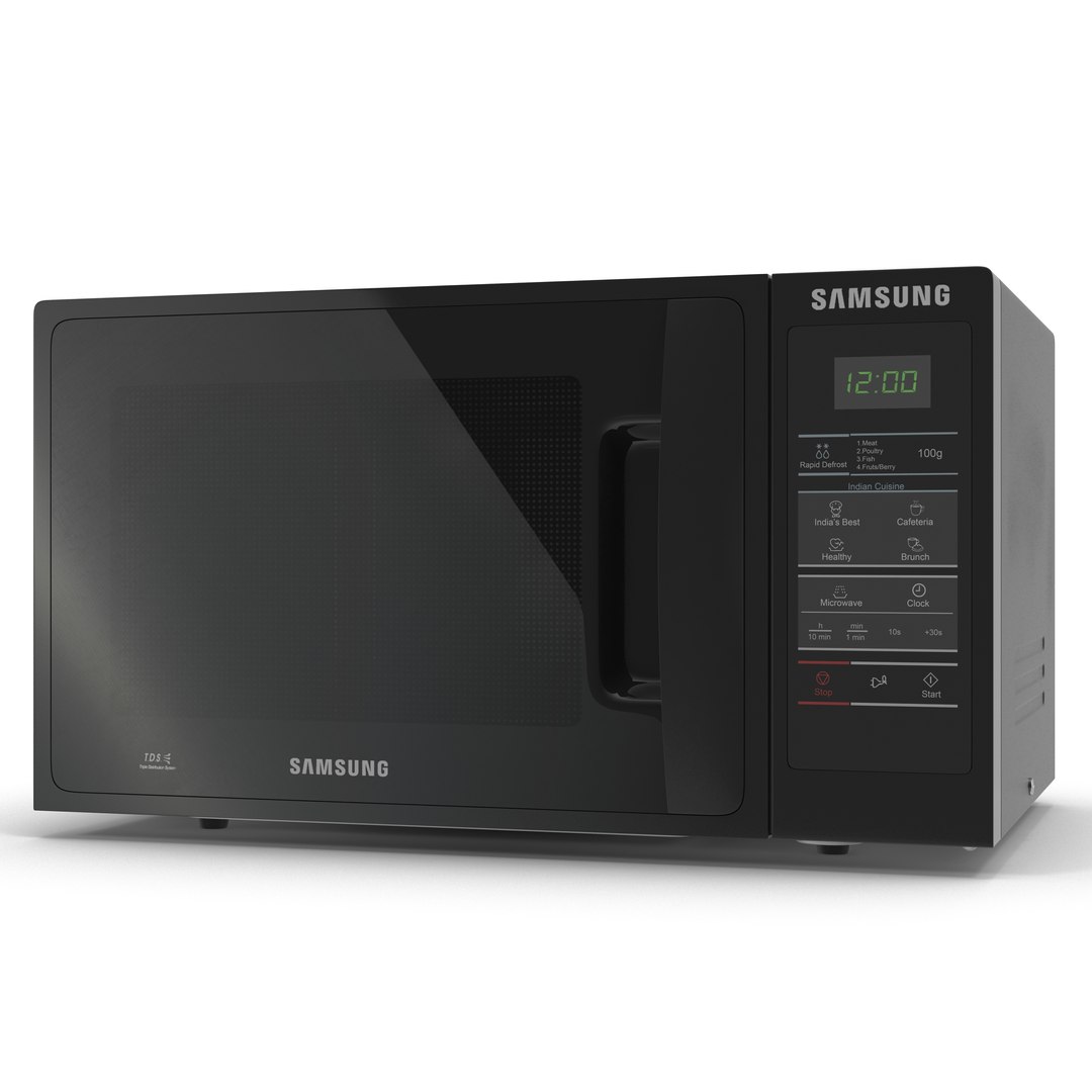 Microwave Oven 3 Samsung 3D model preview