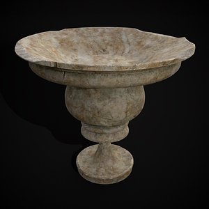 Garden Cracked Planter model