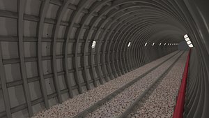 obj subway tunnel