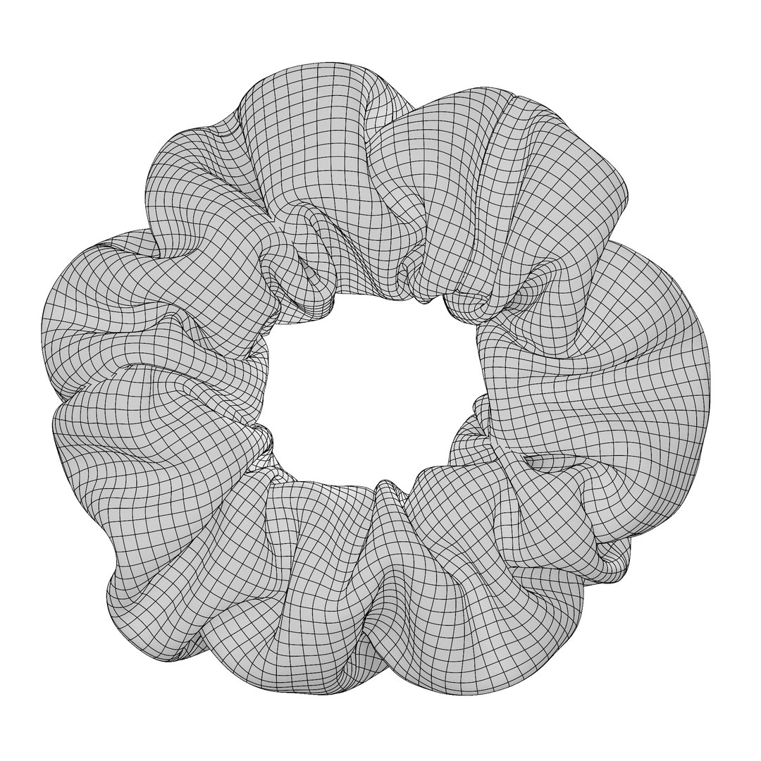 Scrunchie 3D model - TurboSquid 2060563