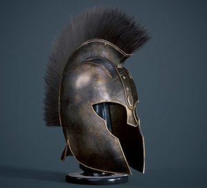 3D model Gladiator Helmet
