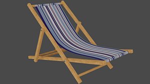 Beach Chair 3D model
