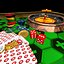 table de poker et soocer