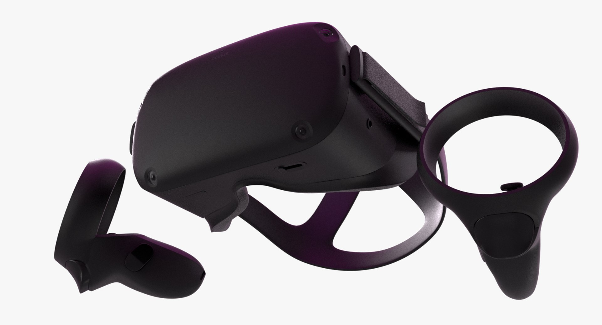 3D oculus quest controllers - TurboSquid 1395479