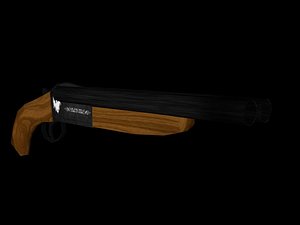 sawed off shotgun