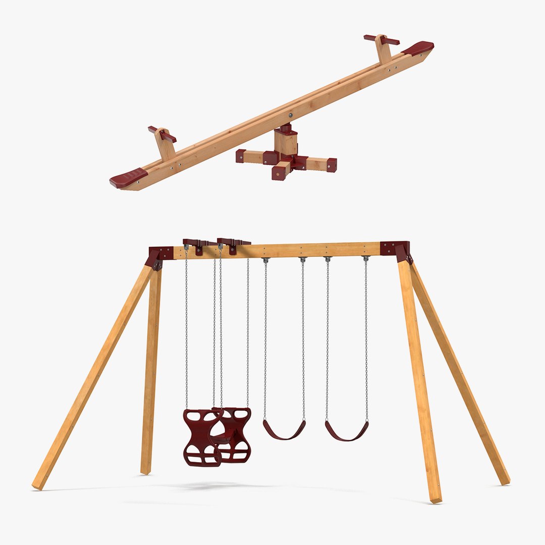 Swings Collection 2 3D model preview