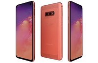 Samsung Galaxy S10e Flamingo Pink Low Poly