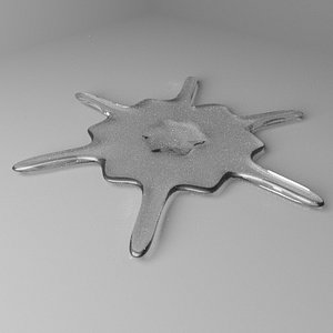 snowflake 11 3D model