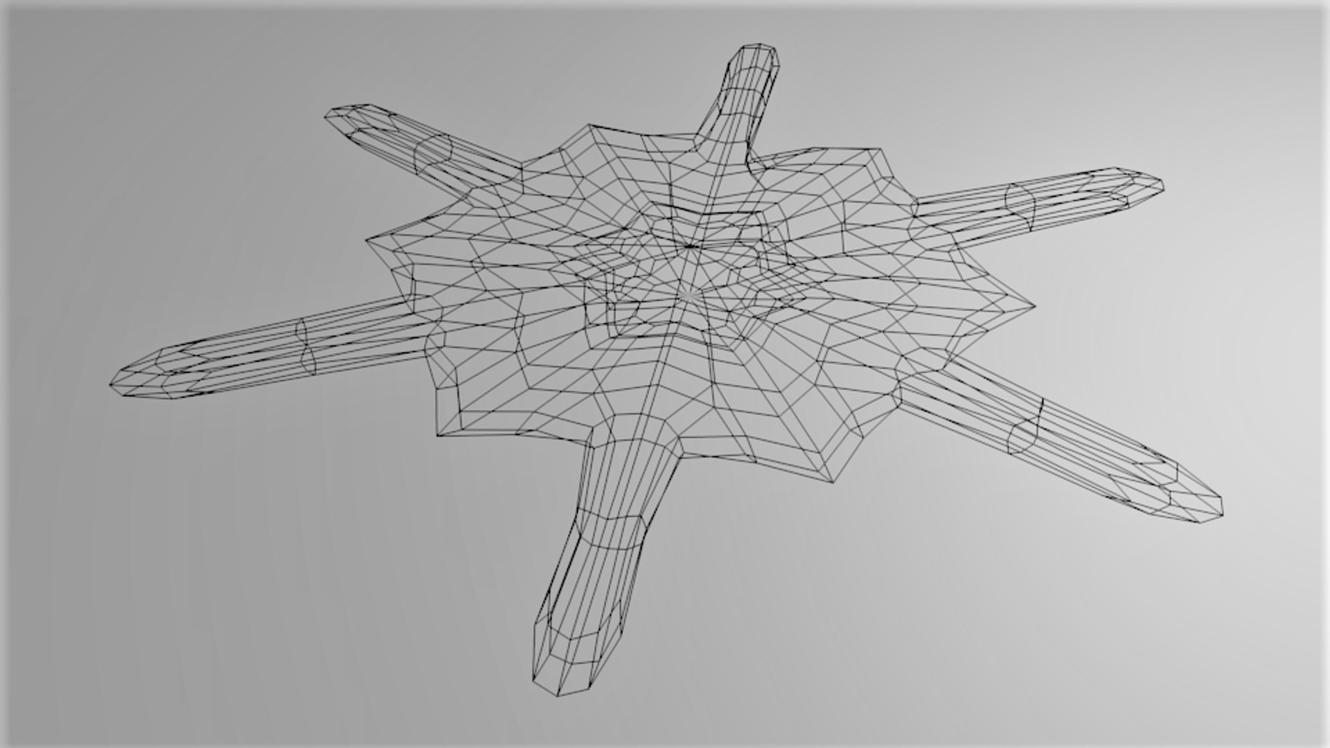 Snowflake 11 3D Model - TurboSquid 1571644