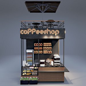 3D Coffee Shop