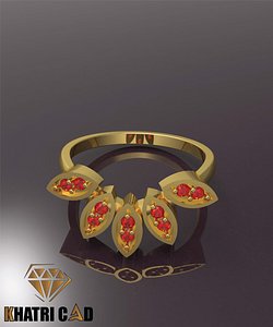 Marquise ring