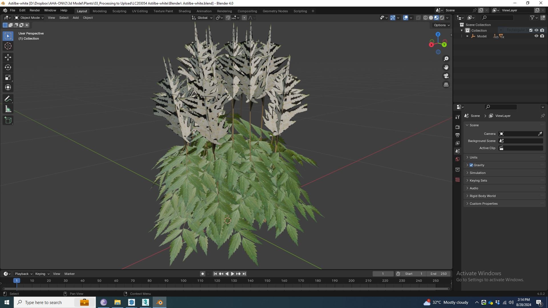 3D Astilbe-white model https://p.turbosquid.com/ts-thumb/Dt/1hTOEn/UG/astilbewhiteblenderview/jpg/1724912166/1920x1080/fit_q87/d9d74bb04638ad1acfe2a9925de200ce47cc76c4/astilbewhiteblenderview.jpg