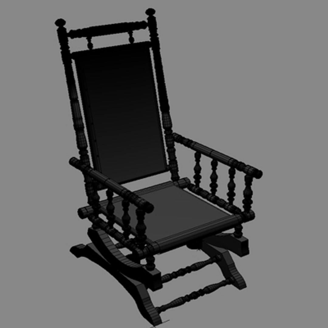 Rocking Chair 3d Model