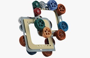 gear mechanism 3D model