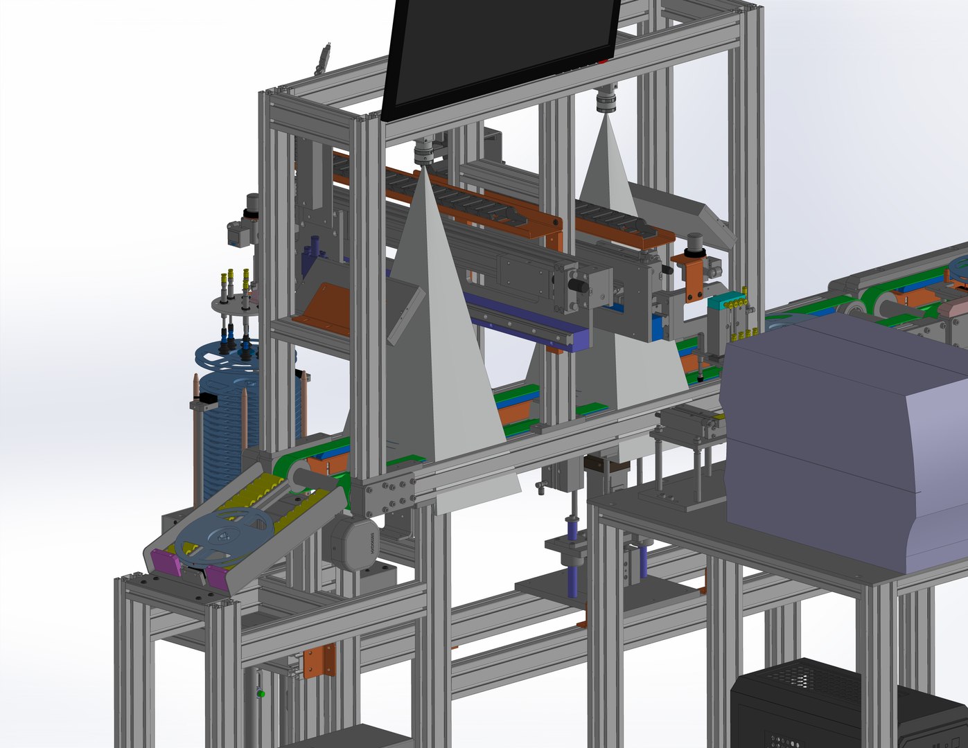 Automatic Labeling And Camera Checking Machine 3D Model - TurboSquid ...
