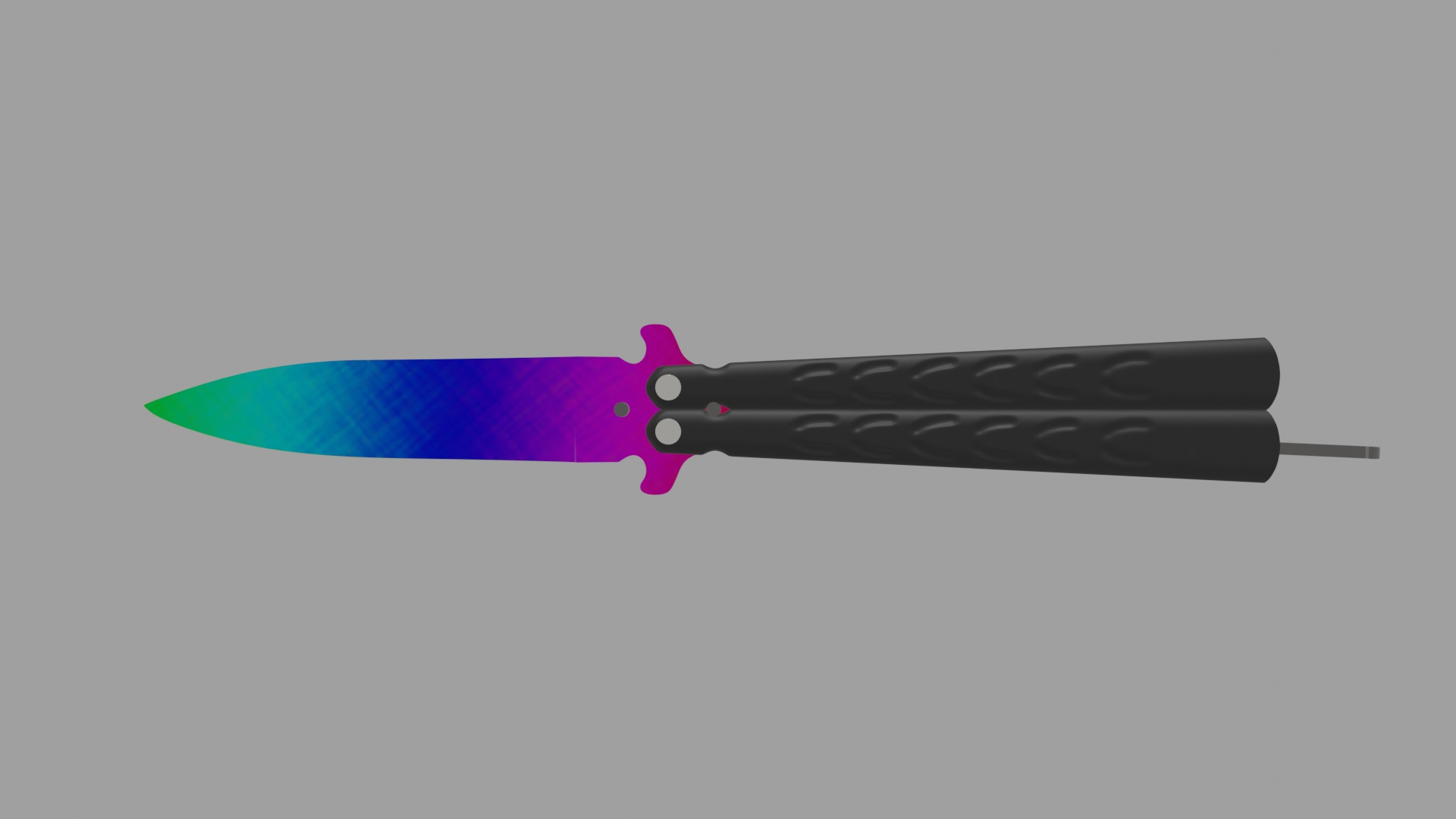 butterfly knife rainbow 3D https://p.turbosquid.com/ts-thumb/Dt/BOl2MQ/JH/butterflyknife/jpg/1613742705/1920x1080/turn_fit_q99/274efd2e65e8a4c59e0c0455fe66dc17243bc39a/butterflyknife-1.jpg