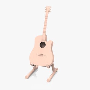 3D model Acoustic Guitar