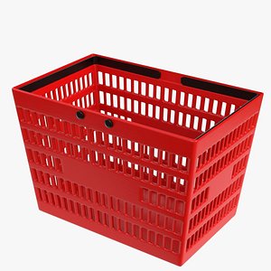 3D model shopping basket 2
