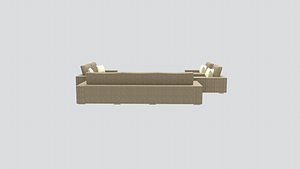 3D Outdoor Sofa Furniture Set 3D Model