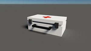 Medkit Voxel 3D model