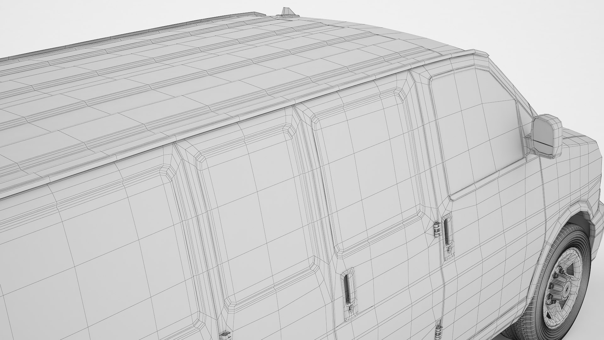 3D Model Van Generic 01 - TurboSquid 2090271