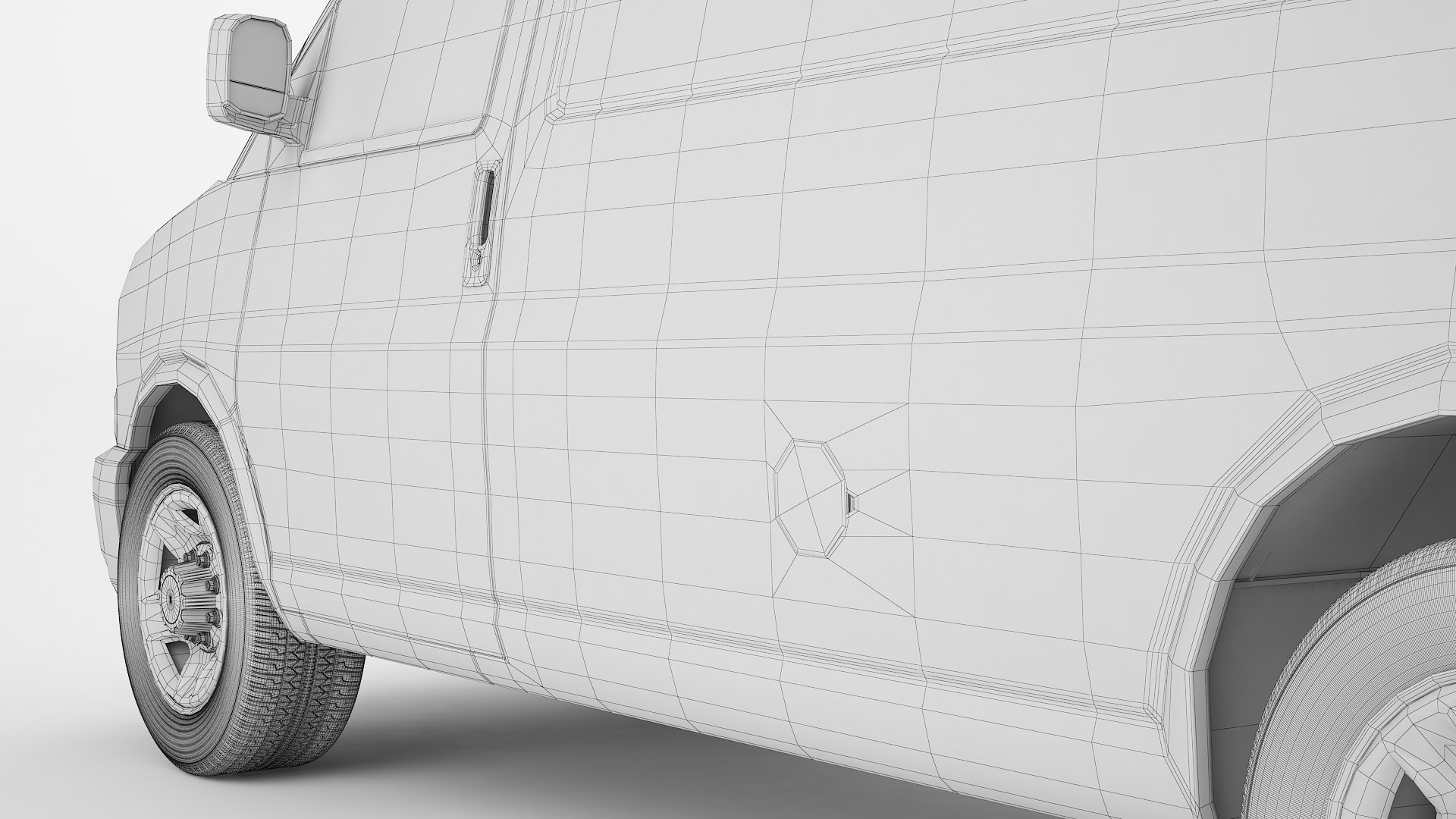 3D Model Van Generic 01 - TurboSquid 2090271