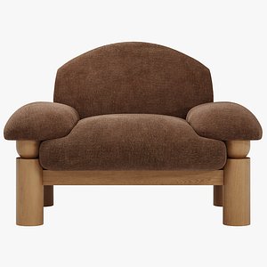 3D Hugo Armchair by Mc Mullin