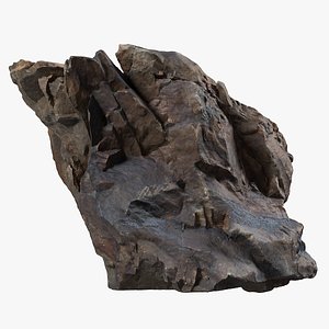 Essential Scanned Rock 34 3D model