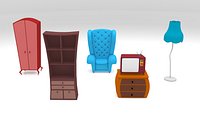 Cartoon Furniture 01