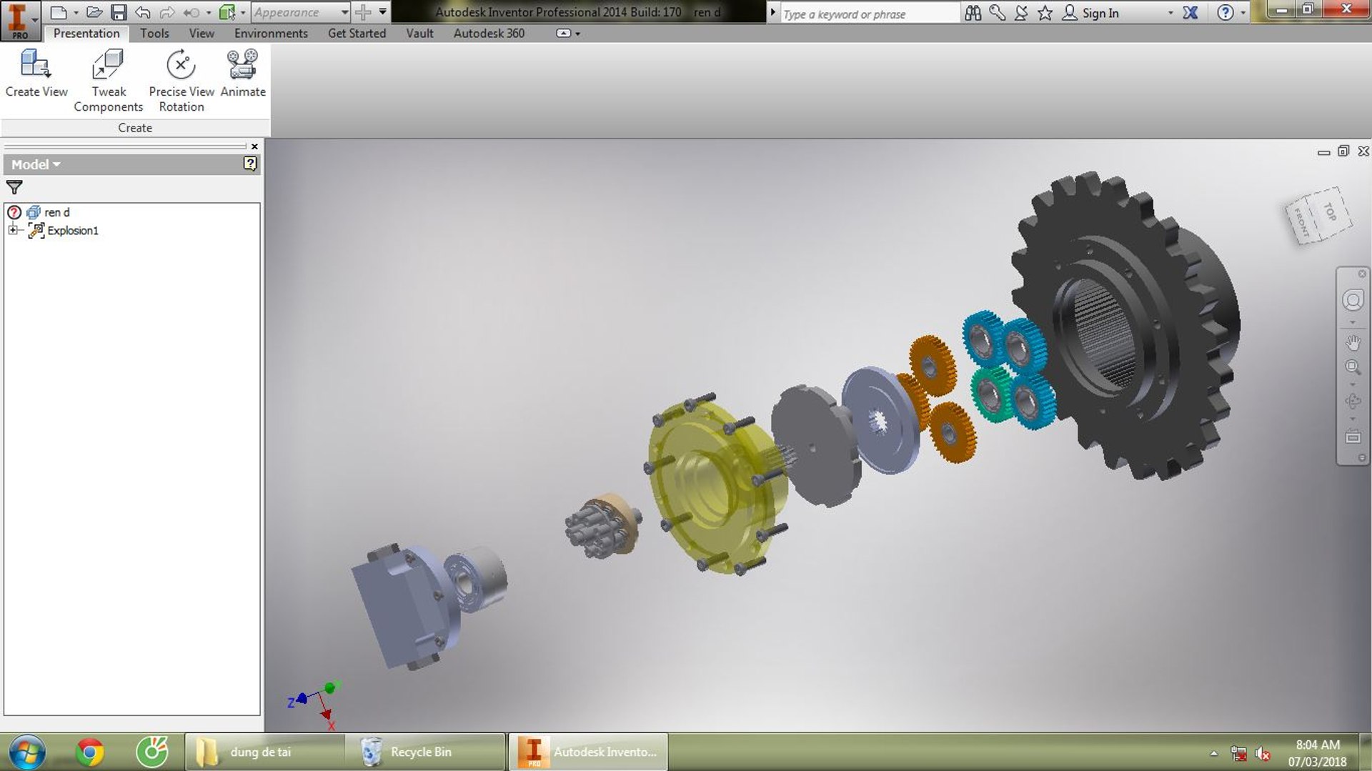 Final Drives Gears 3D Model - TurboSquid 1261943