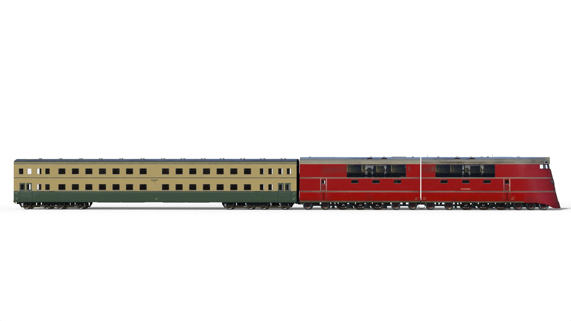 Breitspurbahn Locomotive Henschel Model - TurboSquid 2301227