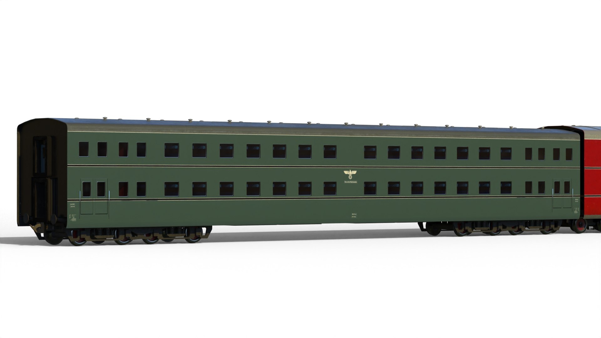 Breitspurbahn Locomotive Henschel Model TurboSquid 2301227