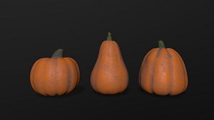 3D pumpkin model