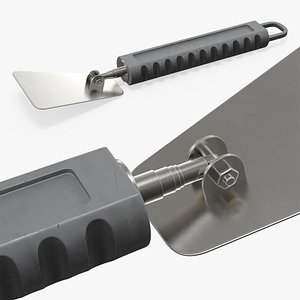 Laboratory Metal Spatula with Ergonomic Handle