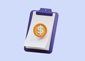 Finance Report Illustration