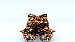 laos Frog 3D model
