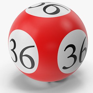 Bingo Ball 36 3D