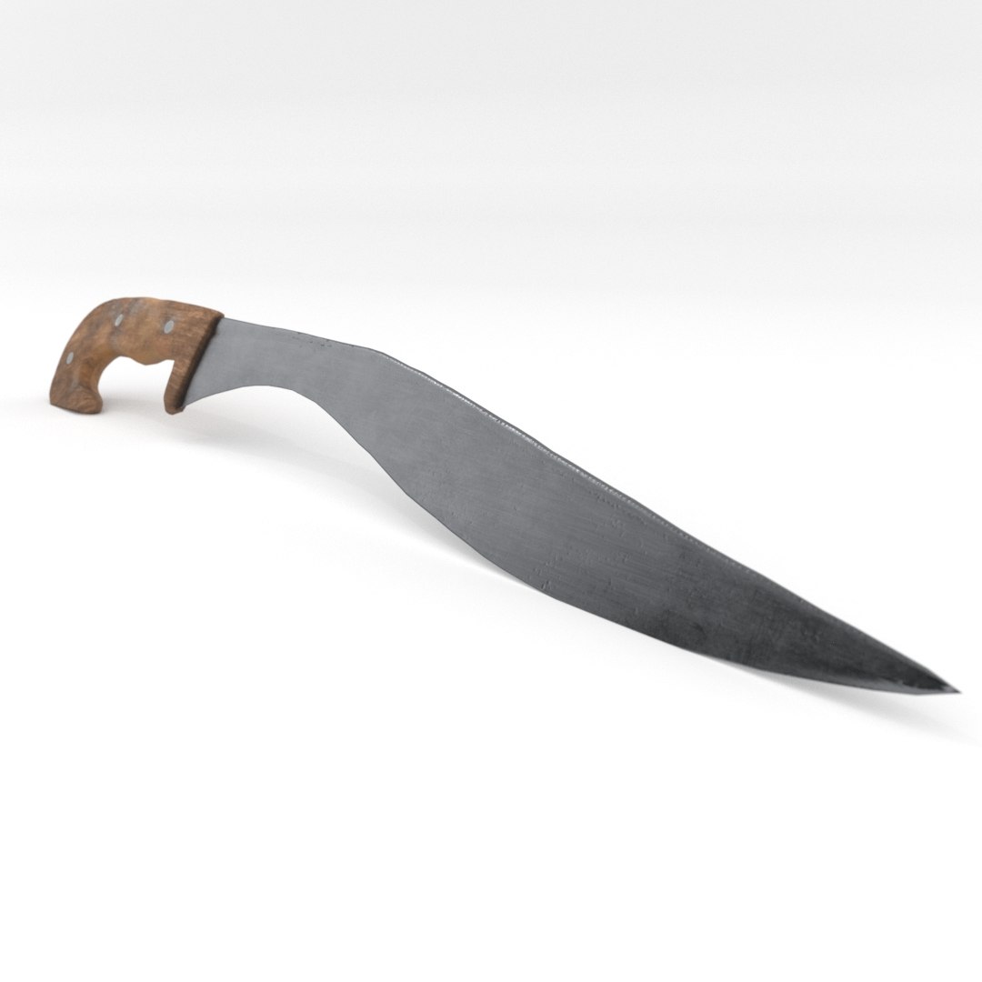 3D Model Kopis Knife - TurboSquid 1196001