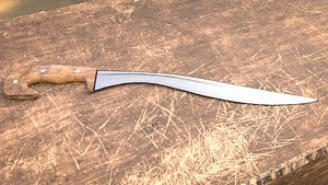 3D model kopis knife