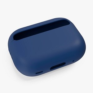 3D Silicone Case Apple AirPods Pro 2 USB-C Blue