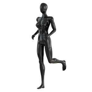 Female running mannequin 91