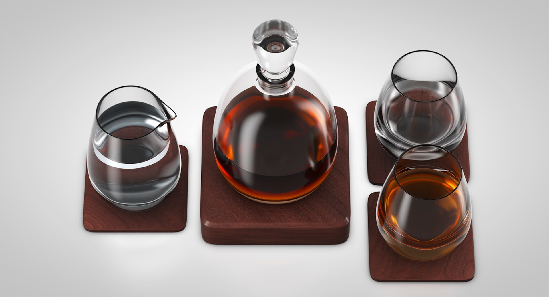 3D whisky set decanter model https://p.turbosquid.com/ts-thumb/Dt/q7tsn8/jENNNNs5/topdown/jpg/1560183614/1920x1080/fit_q87/a5cb16d26a6257ea3f901f1639f7bf30e09fe9f7/topdown.jpg