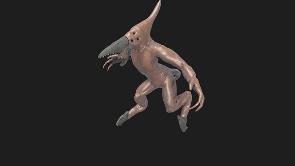 Birdman creature rig 3D - TurboSquid 1227875